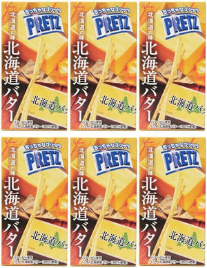 【6-Box Set】Pretz Local Limited Hokkaido Flavor Hokkaido Butter Japan Taste Tour Tiny Pretz