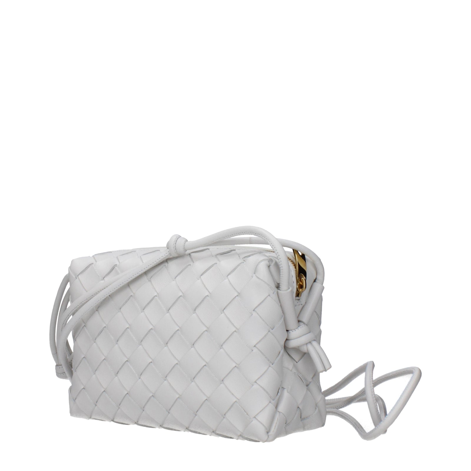 Bottega Veneta ボッテガベネタショルダーバッグ女性レザーホワイト - Image 1