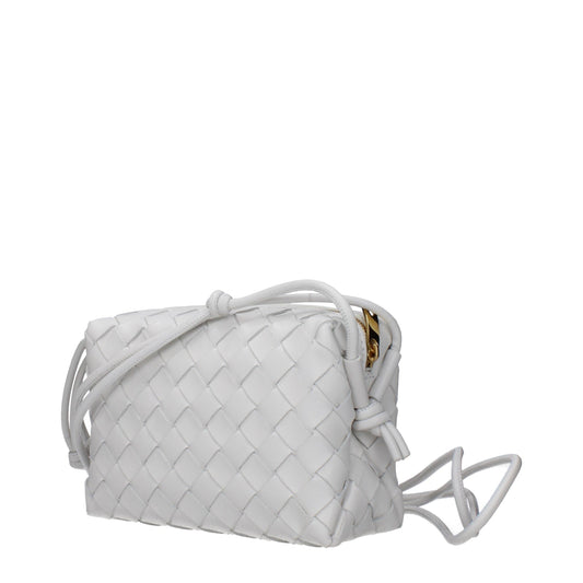 Bottega Veneta ボッテガベネタショルダーバッグ女性レザーホワイト - Image 1