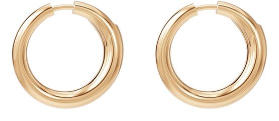 CHARLOTTE CHESNAIS Biseau Creole earrings - Image 1