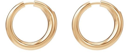 CHARLOTTE CHESNAIS Biseau Creole earrings - Image 1