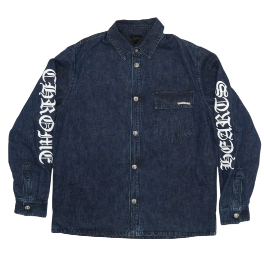 CHROME HEARTS 'TURBO DIESEL WORKN' PADDED SHIRT JACKET