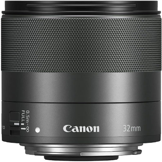 Canon キヤノン 単焦点レンズ EF-M32mm F1.4 STM ミラーレス一眼対応 ブラック 全長56.5mm EF-M3214STM