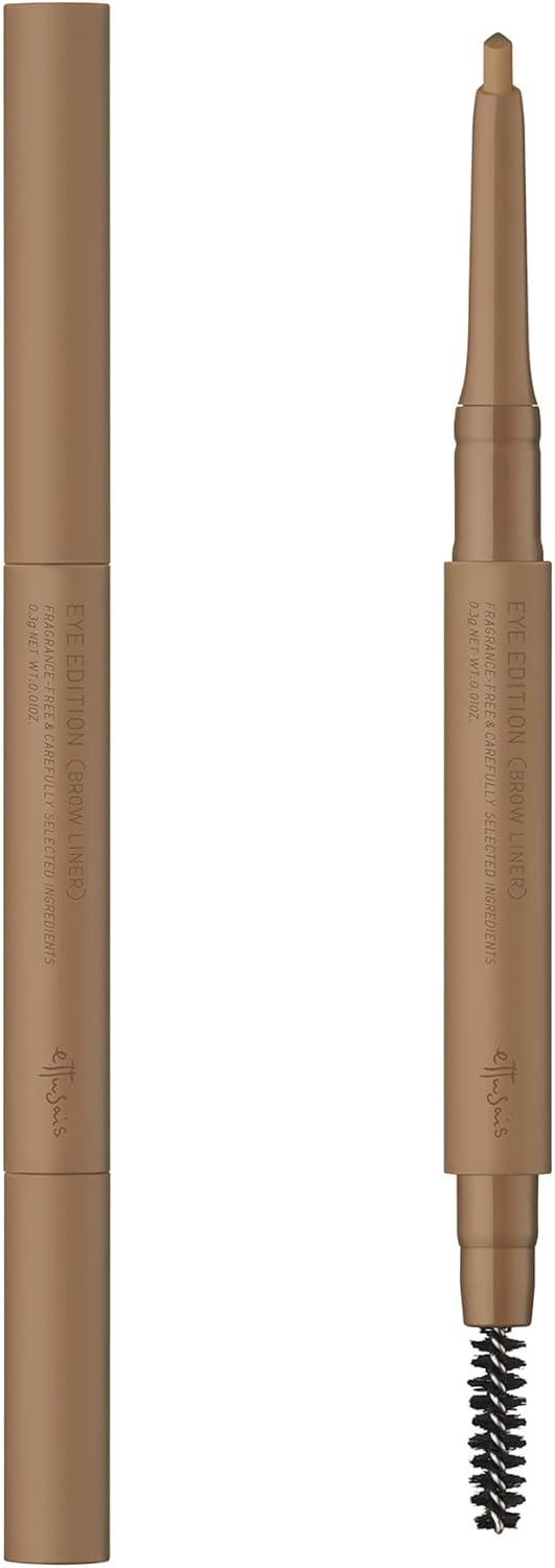 ettusais Eye Edition (Brow Liner) 01 Ash Milk Tea Eyebrow Pencil Waterproof Formula 0.3g