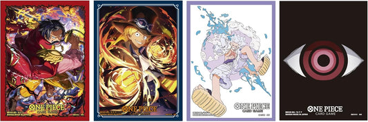 BANDAI ONE PIECE Card Game Official Card Sleeve 12 (4 Types Assorted)