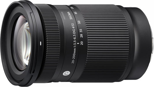Sigma Lens 20-200mm F3.5-6.3 DG Sony E Mount High Magnification Zoom Standard Full Size Contemporary Mirrorless Only