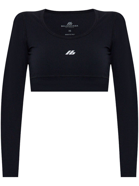 Balenciaga バレンシアガのロゴトップトップ - Image 1