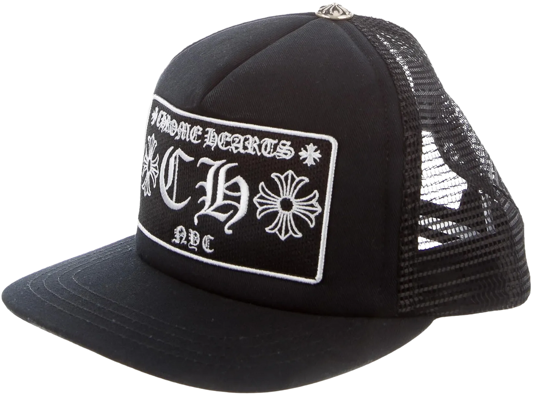 CHROME HEARTS 'NYC' CH TRUCKER HAT