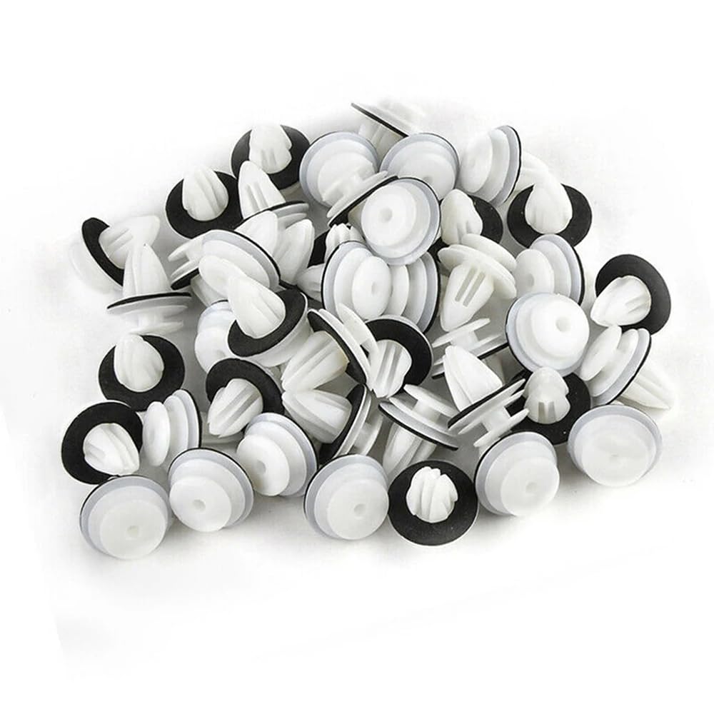 Rivets Car Interior Clips 40pcs Door Trim Bumper Clips