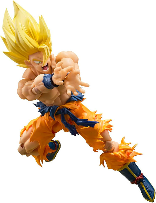 Bandai Spirits S.H. Figuarts Dragon Ball Super Saiyan Son Goku - Legendary Super Saiyan - Approx. 5.7 inches (145 mm), ABS & PVC Pre-painted Action Figure