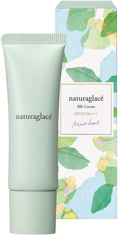 Natura Grasse BB Cream Mint 02 Medium Beige SPF43 PA+++ Mint Blend Scented Soap Drop