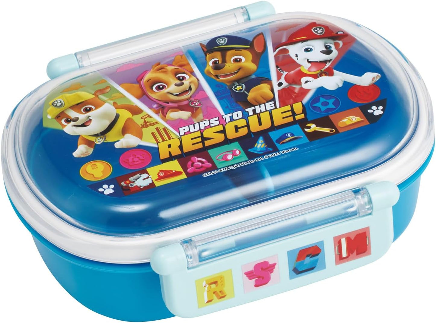 Skater QAF2BAAG-A Children's Bento Box, 12.2 fl oz (360 ml), Fluffy Lid, Made in Japan, 1 Tier, Dishwasher Safe, Microwave Safe, 25