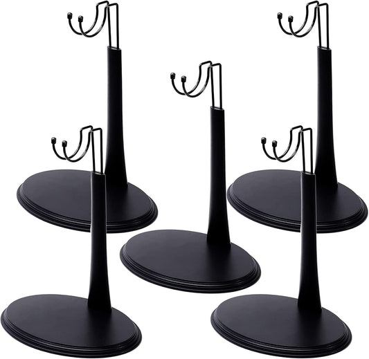 VIEAURA Display Stand, 1/6 Scale, No Nameplate, Doll Stand, Figure Stand, Hot Toys (Set of 5)