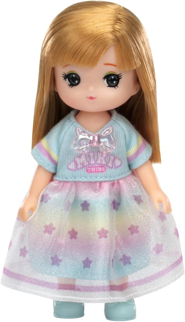 Takara Tomy Licca-chan Doll LD-21 Happy Twins Miki-chan Dress Up Play Toy For Ages 3 Years Old