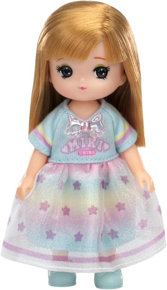 Takara Tomy Licca-chan Doll LD-21 Happy Twins Miki-chan Dress Up Play Toy For Ages 3 Years Old