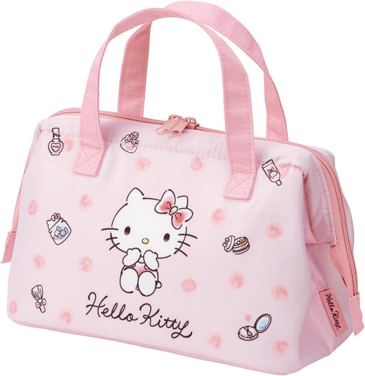 Skater KGA1 Insulated Lunch Bag Sanrio Hello Kitty Watercolor Cosmetics