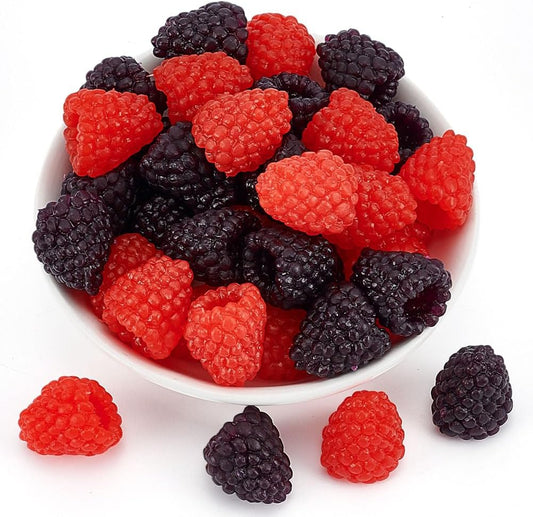 32pcs Food Sample Artificial Raspberry Simulation Fruit Blackberry Model Fake Plant Sample Fruit Fruit Fruit Fruit Fruit Fruit Food Model Photo Props