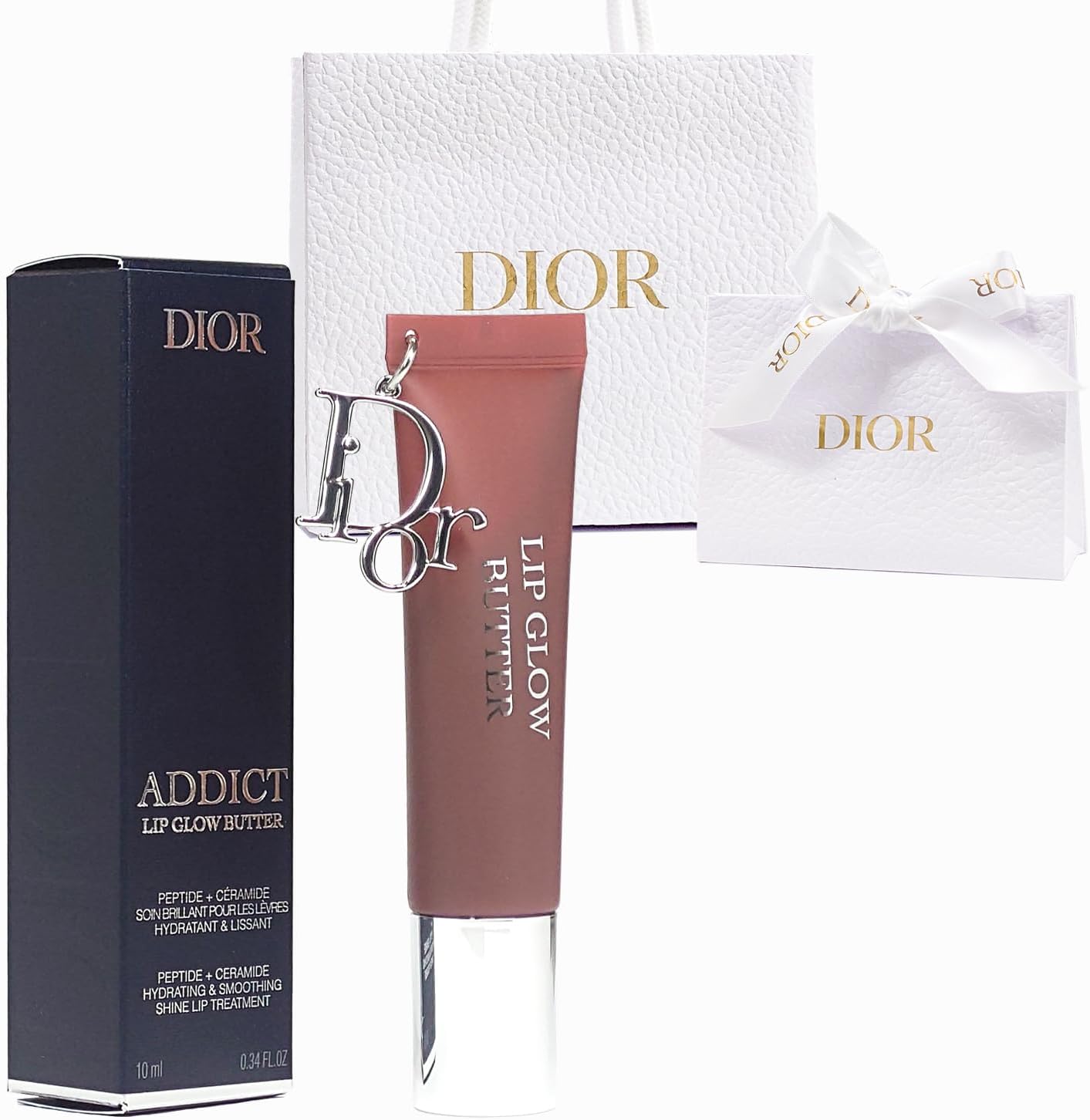 Dior Addict Lip Grow Butter (#104 Black Cherry), 0.3 fl oz (10 ml), Lip Gloss, Lip Care, Birthday, Mother's Day, Anniversary, White Day, Christmas, Present, Gift, Cosmetic, Cosmetic, Women's, Shopper
