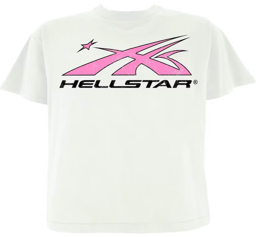HELLSTAR PINK SPORT LOGO TEE