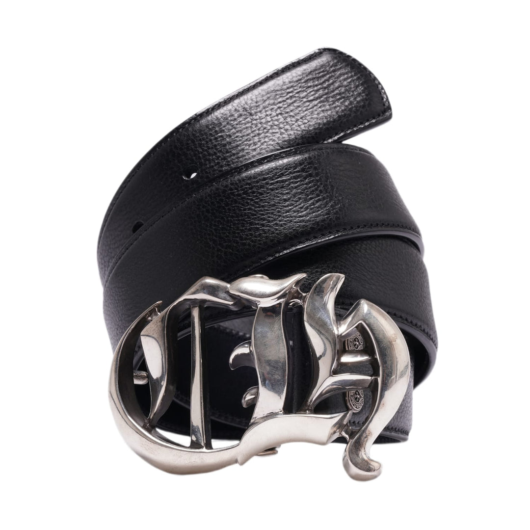 CHROME HEARTS 'CH LOGO' BLACK BELT
