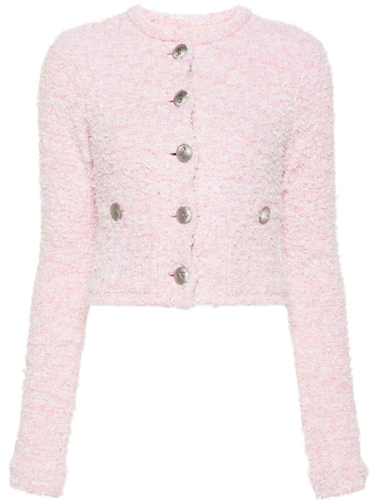 BalenciagaBoucléクロップドジャケット - Image 1