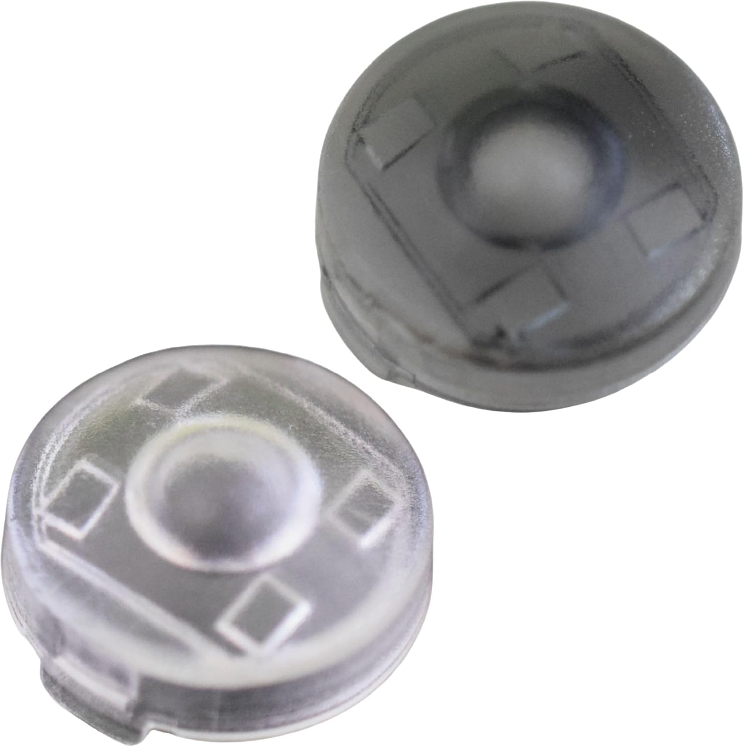 Auto Light Sensor Cover, Toyota Daihatsu Lexus Conlite 0.7 inch (18 mm), Automatic Dimming, Sensitivity, Adjustment, Universal Use, Light Adjustment, Clear, Smoke Set