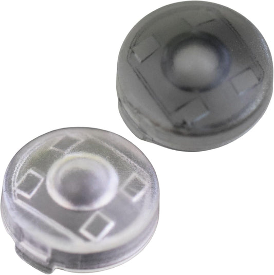 Auto Light Sensor Cover, Toyota Daihatsu Lexus Conlite 0.7 inch (18 mm), Automatic Dimming, Sensitivity, Adjustment, Universal Use, Light Adjustment, Clear, Smoke Set