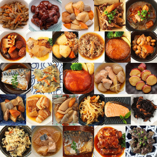 uchipac Retort Side Dishes, Set of 27 Items, Retort Foods, Side Dishes, For Home Meals and Work at Home Lunch, Made with Domestic Vegetables, Preservatives, No Coloring, Storage at Room Temperature