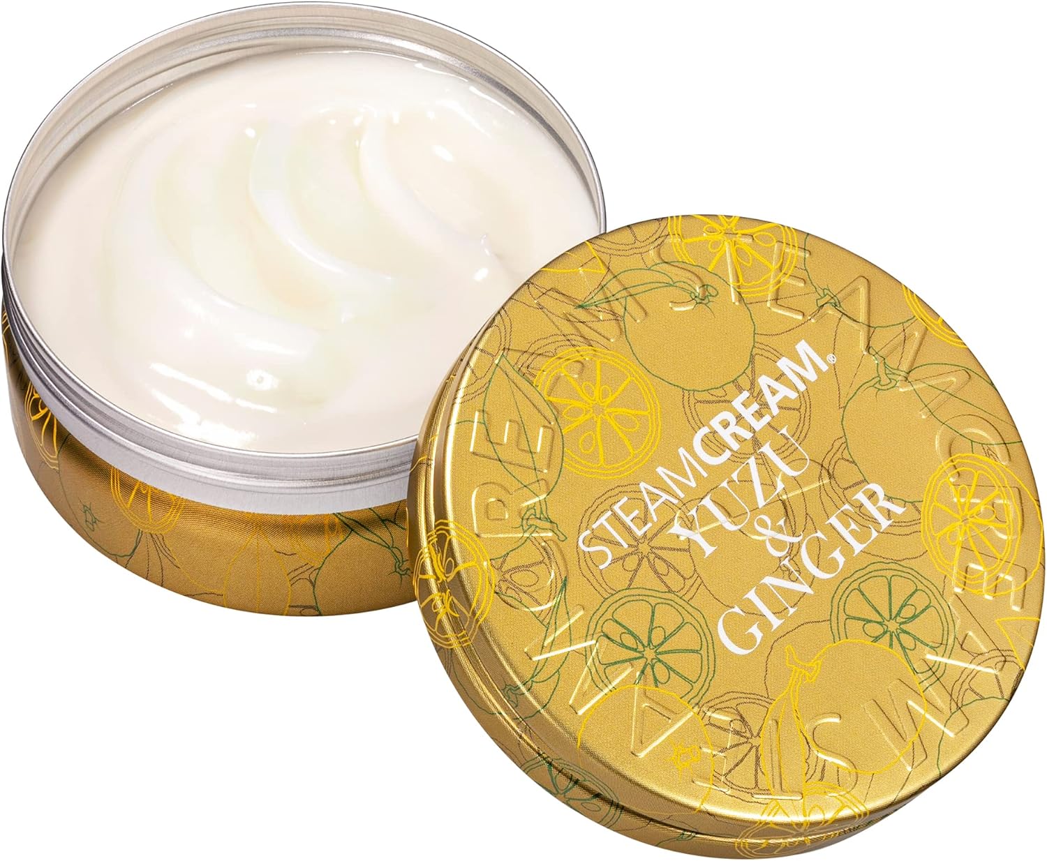 Yuzu & Ginger, 2.6 oz (75 g), STEAMCREAM Steam Cream, Moisturizing Cream, Whole Body Cream, Hand Cream, Oatmeal, Yuzu, Ginger, Citrus