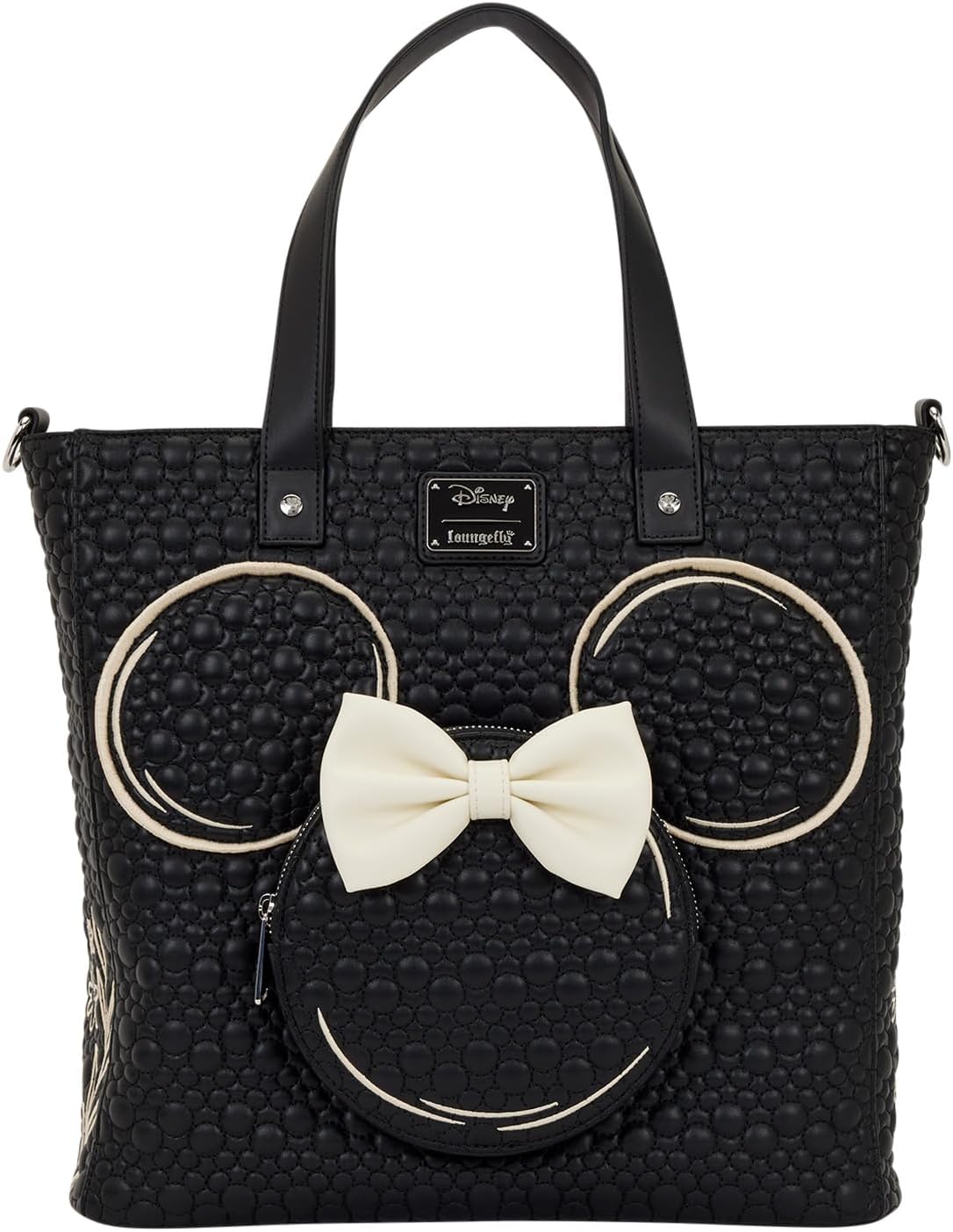 Mochila Convertible y Bolso Bandolera Loungefly Minnie Mouse con Dibujo de Artista