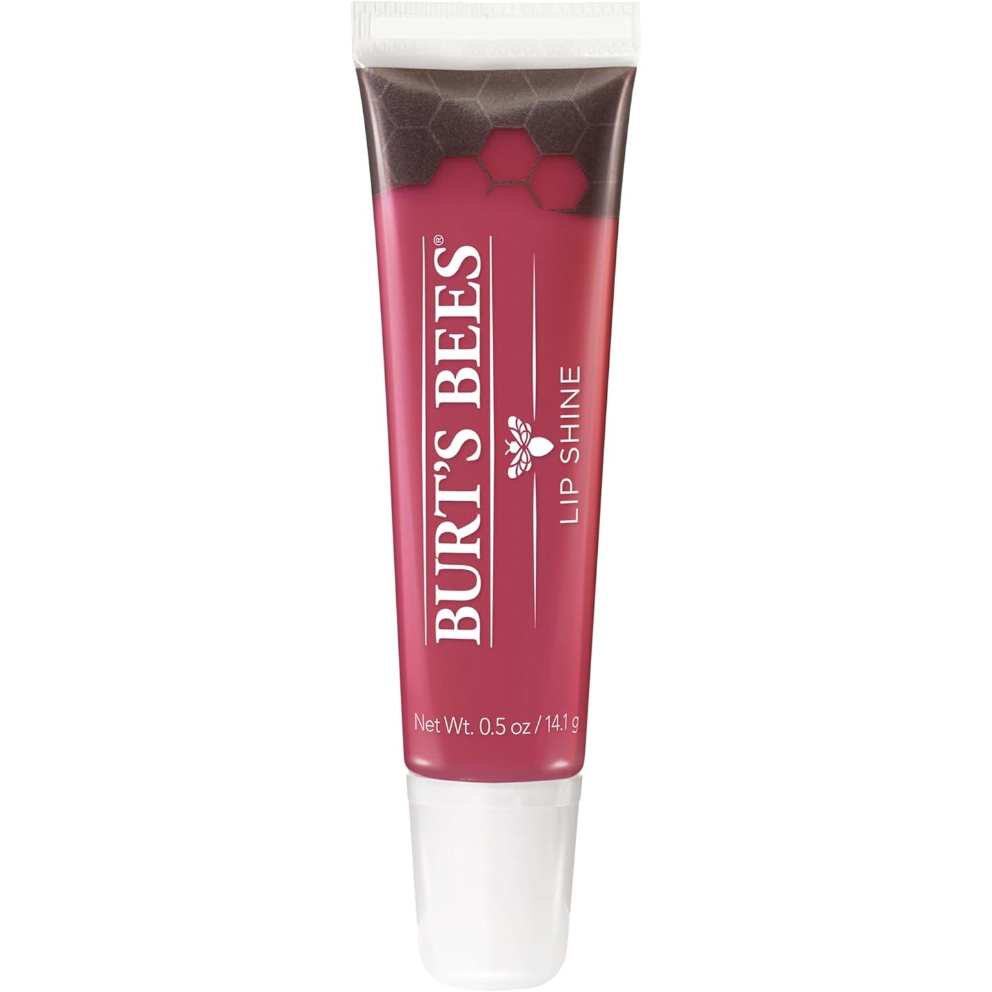 Burt's Bees Brillo de labios, brillo de labios para mujer, maquillaje 100% natural, Pucker