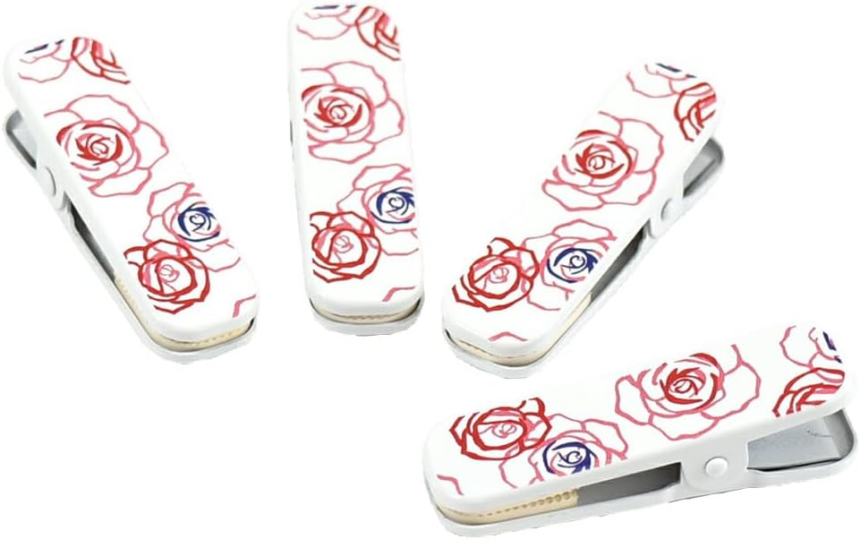 Nagomiya Kimono Clip, Small Set, Made in Japan, Kimono Clips, 4 Small, Dressing Accessories, Kimono Collar Closure, Collar Closure, Obi Knot, Temporary Fastening, Women's