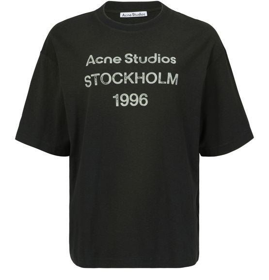 ACNE Exford U 1996 ロゴ入りTシャツ - Image 1