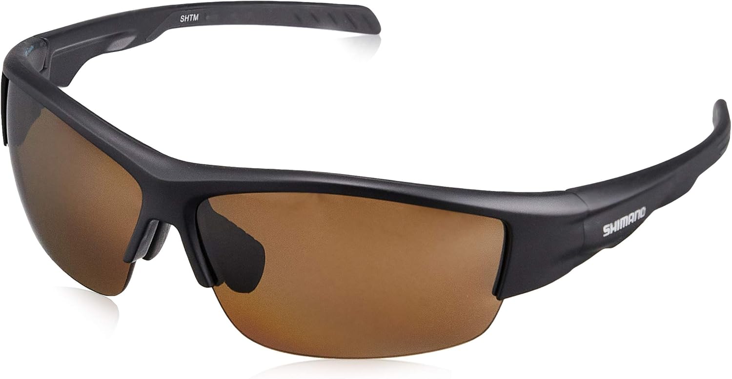 SHIMANO Water Repellent Half Fishing Glass PC HG-066N Matte Black