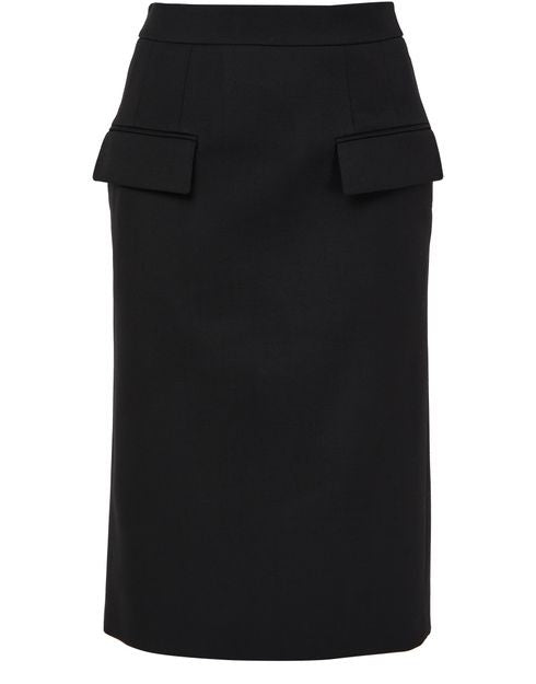 MCQUEEN Dart midi skirt - Image 1