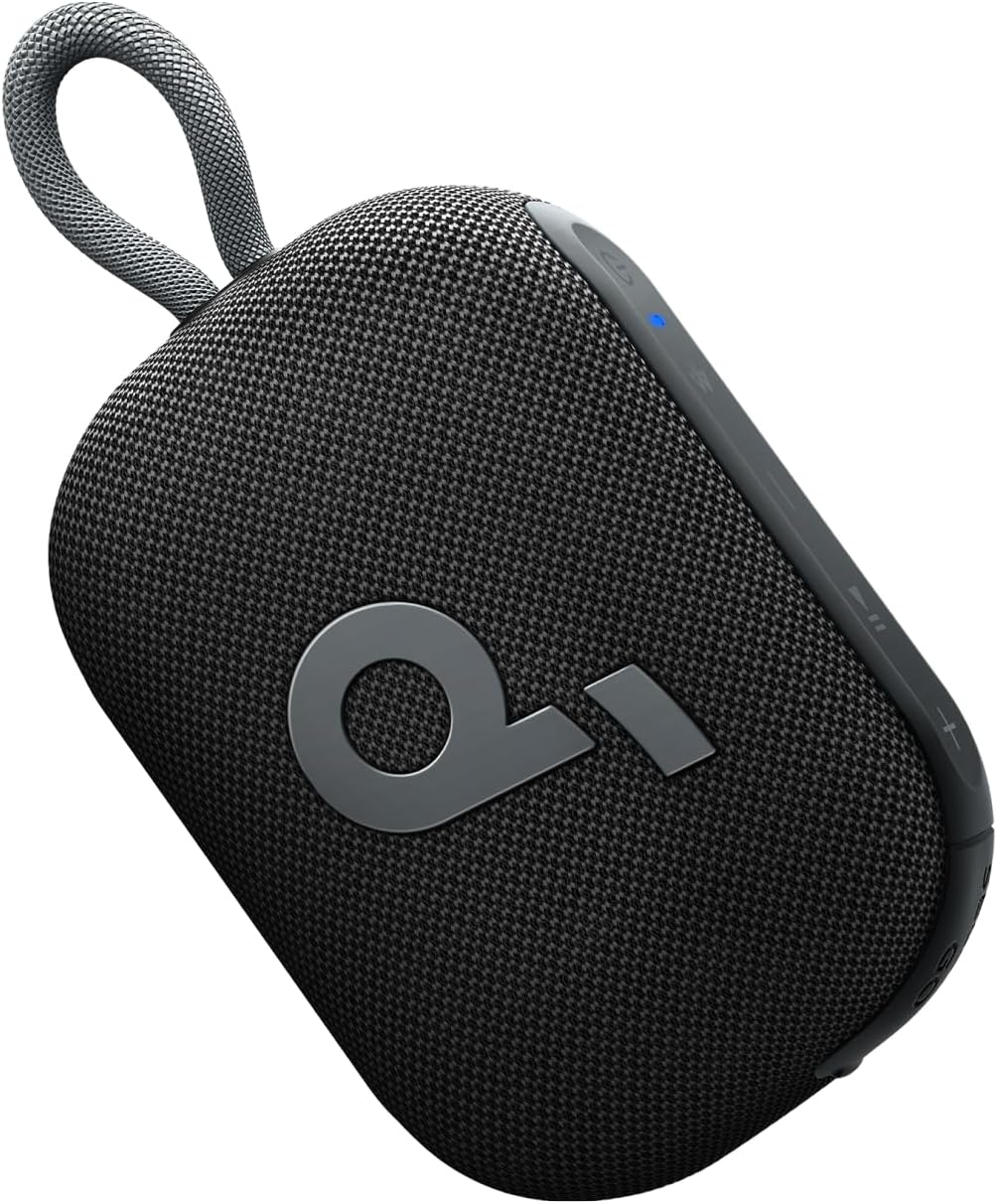 Anker Soundcore Select 4 Go Bluetooth Speaker [Max 20 Hours Playback / 5W Output / Passive Radiator Equipped / IP67 Dustproof and Waterproof / Wireless Stereo Compatible] Black