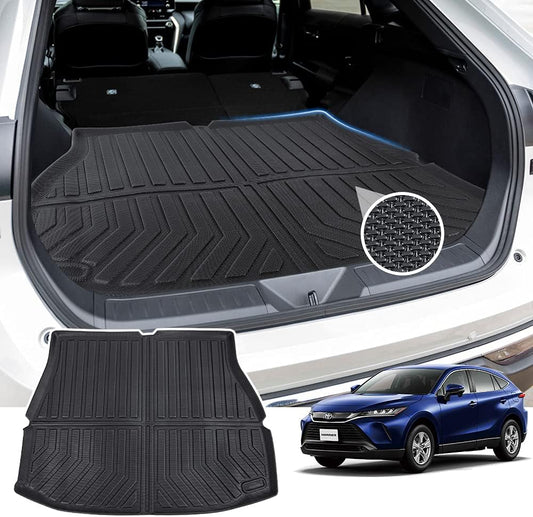 [Pure White Sugiya] HARRIER AXUH80 AXUH85 Type Luggage Mat 3D Luggage Tray Toyota Harrier 80 Series June 2020 Present Luggage Mat Custom Parts TPO Material Genuine Replacement Vehicle Specific Design