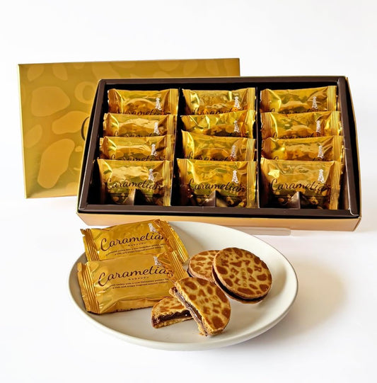 Carametian Chocolate, Caramel, Chocolate Gift, Souvenir, Confectionery Present, Popular, Order, Souvenir, Sweets, Individually Wrapped, Gift, Luxury (Pack of 12)