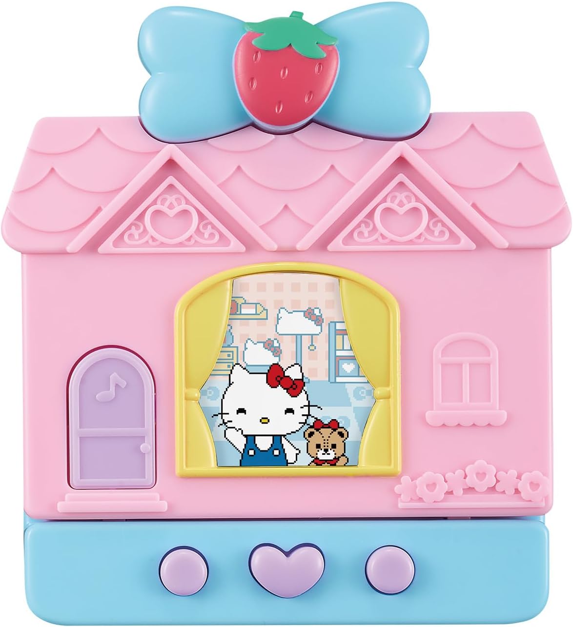 BANDAI Pocket Room Sanrio Characters Strawberry Sweet, Suitable for Ages 6 and Up