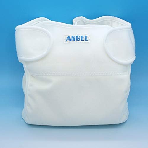 Angel Diaper Cover for Newborns, Made in Japan, Long Lasting and Economical. 19.7 - 23.6 inches (50 - 60 cm), Can be used from newborns to 13.2 lbs (6