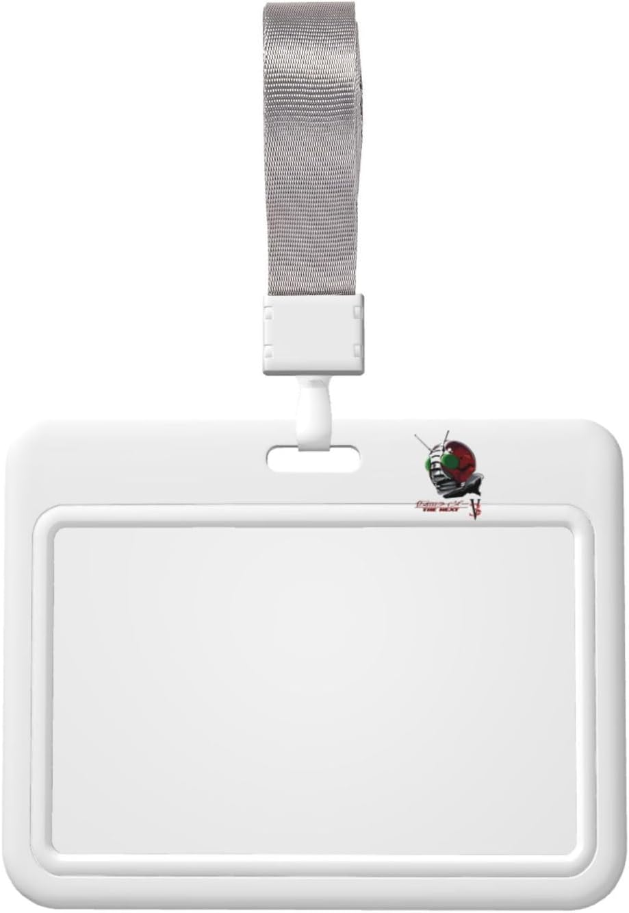 パスケース 横型 仮面ライダーv3 ネームホルダー Idカードケース 胸ポid バッジホルダー Idカードホルダー 名札 ストラップ付き 首掛け 薄型 紛失防止 メンズ レディース 軽量 ビジネス 10*8cm