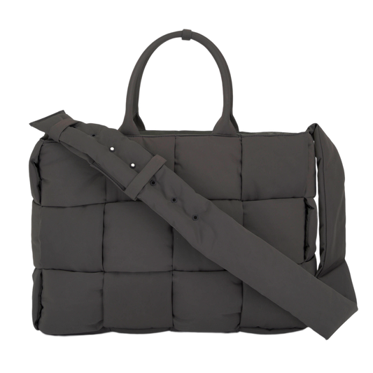 BOTTEGA VENETA 'GRAPHITE' PADDED TOTE BAG