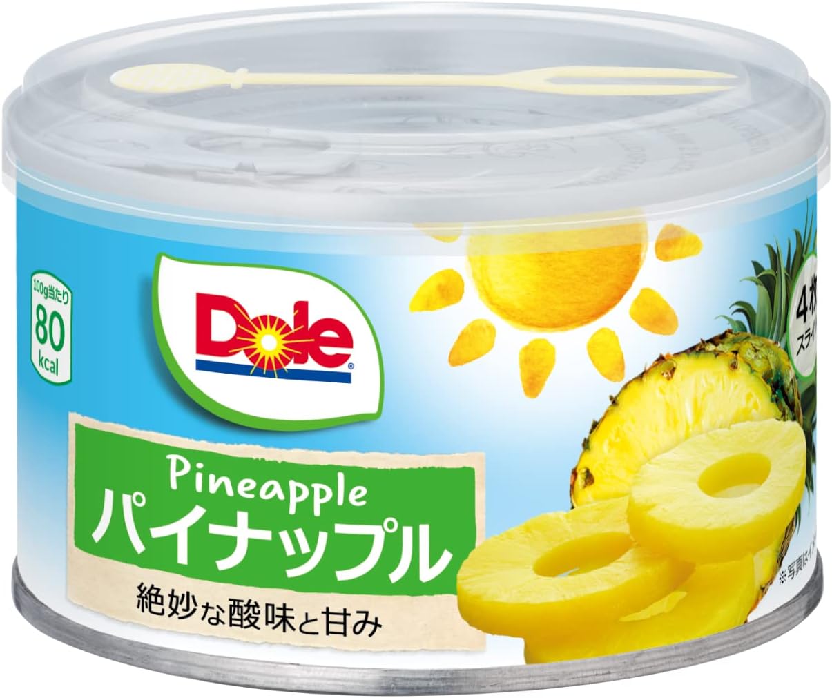 Dole Canned Pineapple Slices 8.1 oz (234 g) x 6 pieces Dole
