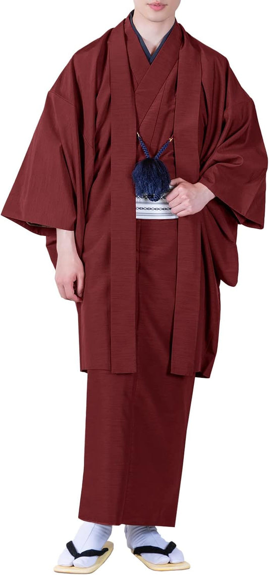 Kyoetsu Kimono Haori Set, Men's, Men's