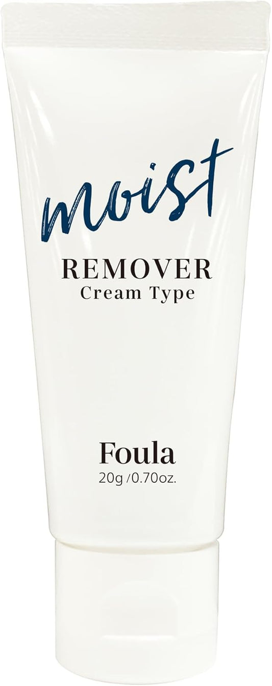 Foula MOIST REMOVER Perfume Cream Type, 0.7 oz (20 g), Eyelash Extensions, Floral Scent, Moisturizing, Cream Type