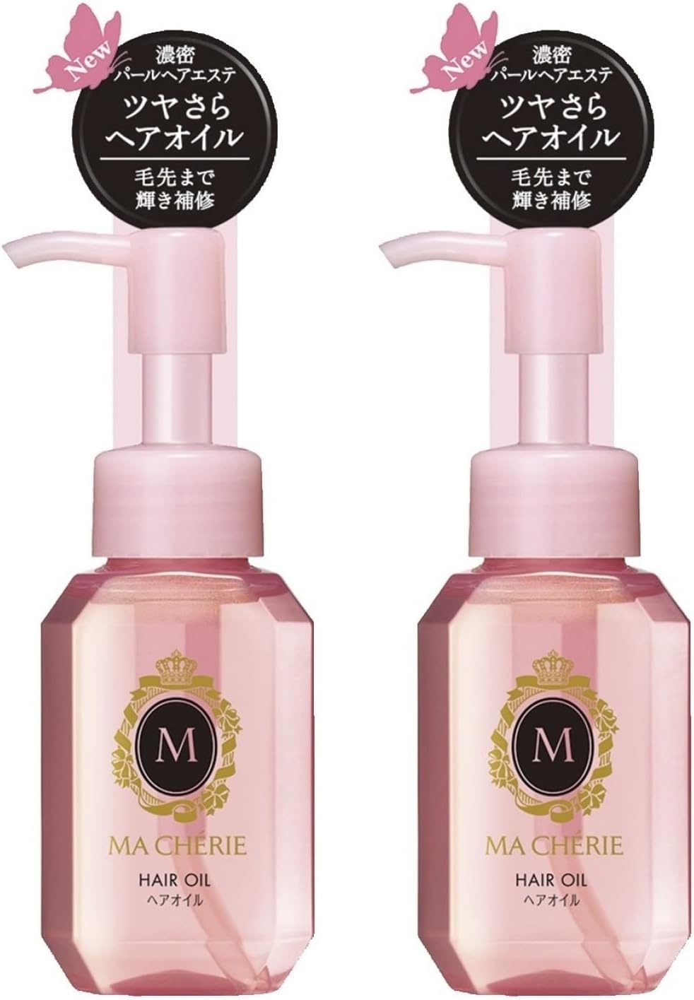 MACHERIE Hair Oil, Outbust Treatment, Day Use, 2.4 fl oz (60 ml) x 2 Pieces, 2.4 fl oz (60 ml) (2 x 2)