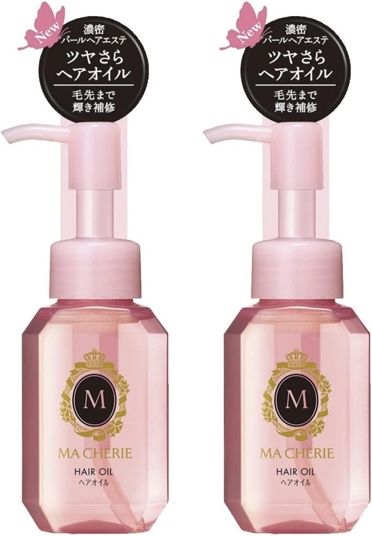 MACHERIE Hair Oil, Outbust Treatment, Day Use, 2.4 fl oz (60 ml) x 2 Pieces, 2.4 fl oz (60 ml) (2 x 2)