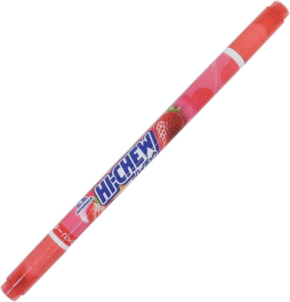 Haichu [Color Marker] Double Marker / 2 Strawberry Scented Red Candy Package