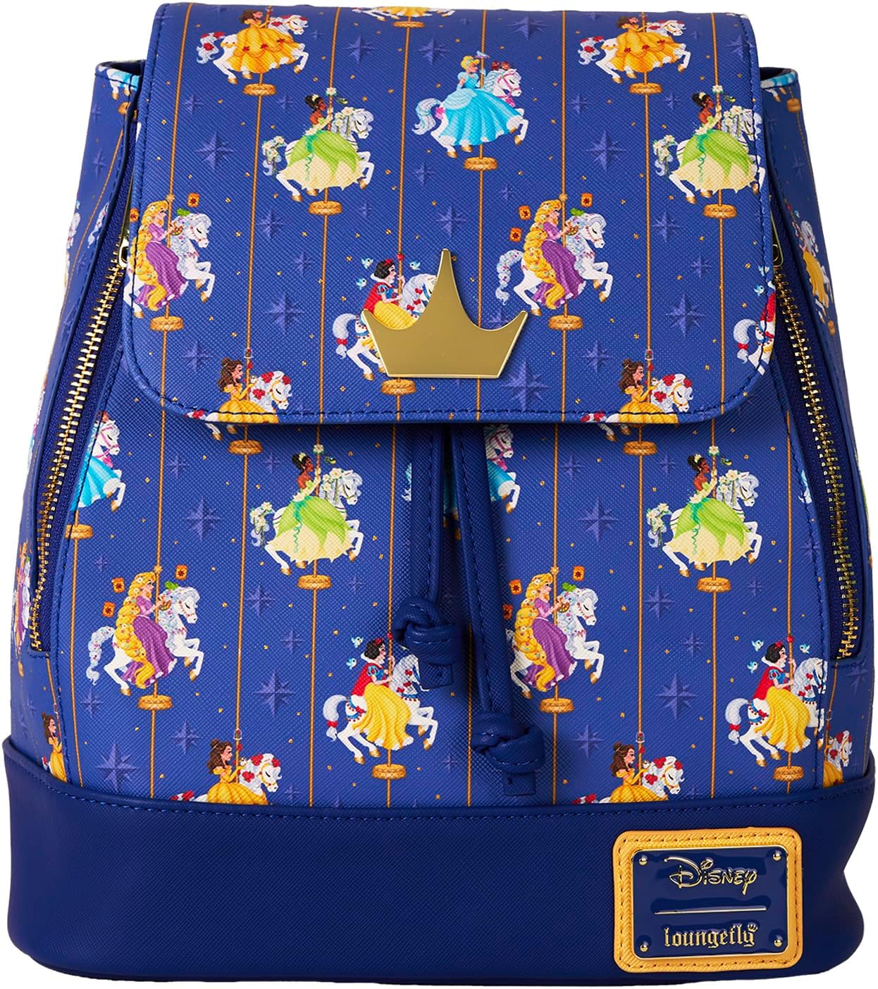 Loungefly Disney Princess Carousel Mini Mochila