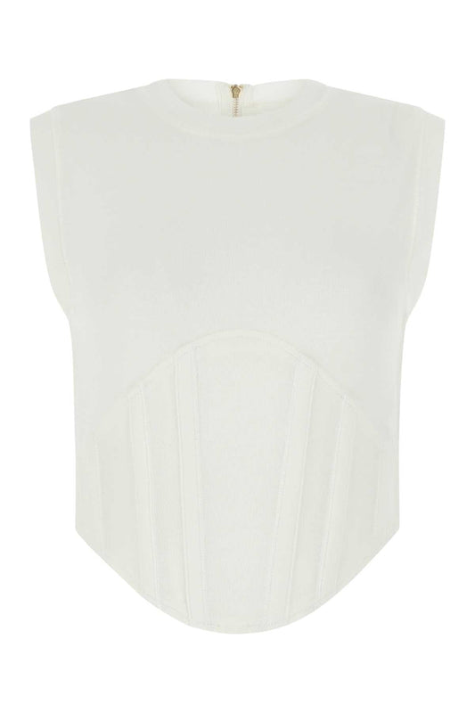 Dion Lee ディオンリーホワイトコットントップ - Image 1